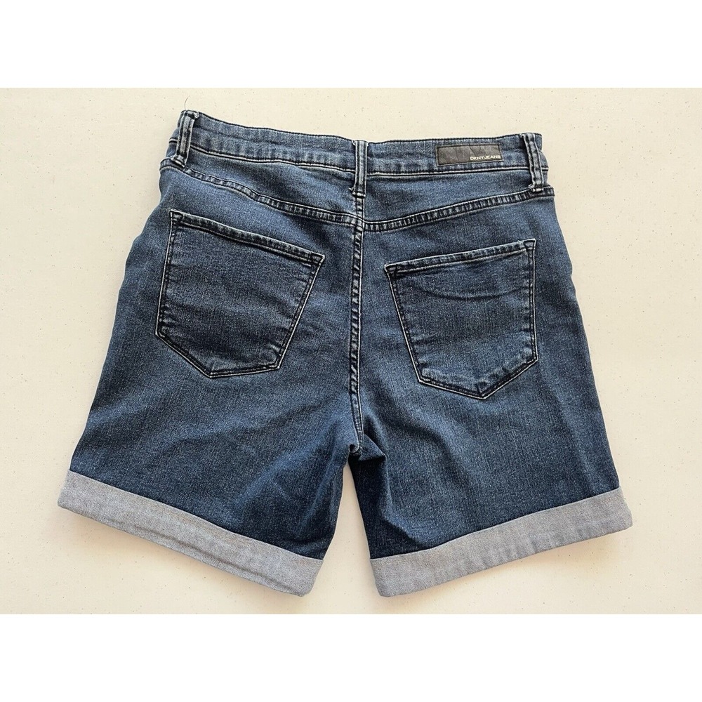 DKNY Denim Shorts Rolled Hem Women's Size 4 - Picture 3 of 5